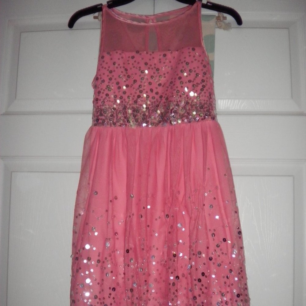 Macy's Pink Gown Junior Size 16 NWT